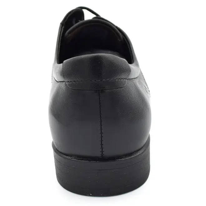 Sapato Social de Couro Masculino Democrata Unique Preto 646101