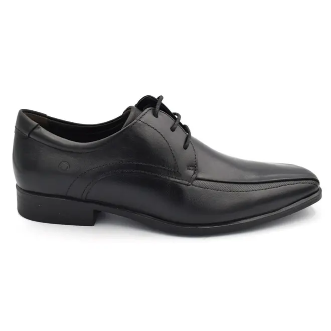 Sapato Social de Couro Masculino Democrata Unique Preto 646101
