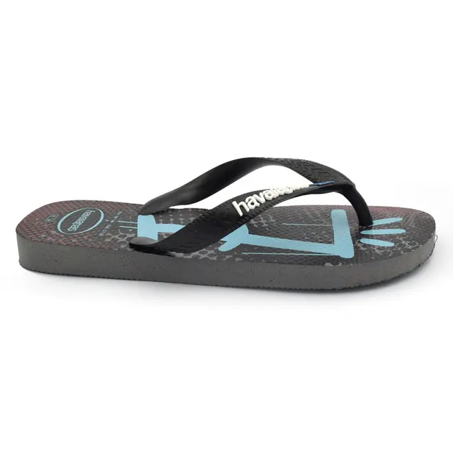 Chinelo Havaianas Vini Jr Street Original Cinza 4150726