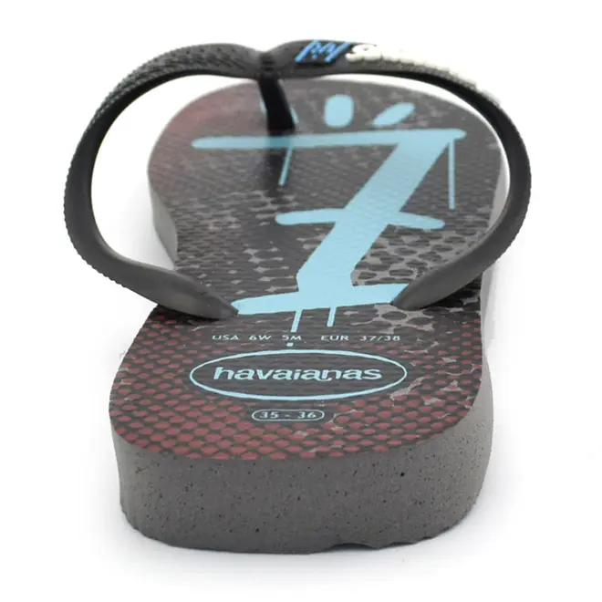 Chinelo Havaianas Vini Jr Street Original Cinza 4150726