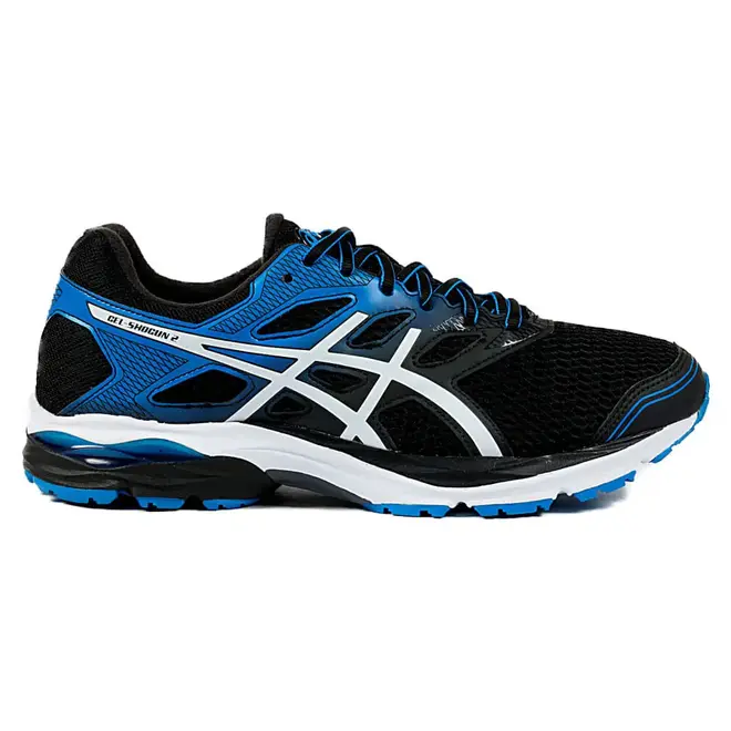 Tênis Esportivo Masculino Asics Gel Shogun 2 - Preto/Azul