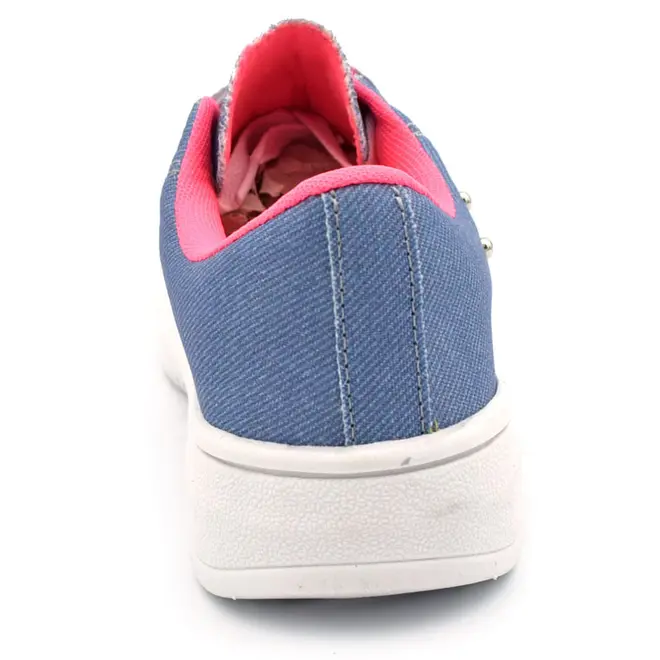 Tênis de Menina Ykes Azul STAR CRAVO
