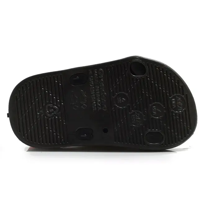 Chinelo Slide Infantil Rider do 19 ao 25 Preto 12414