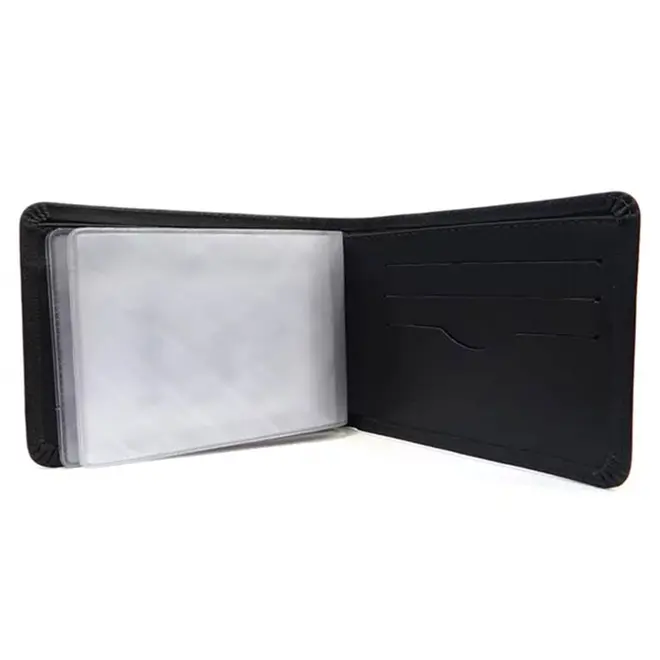 Carteira Masculina de Couro Ferracini Preto CFB-021