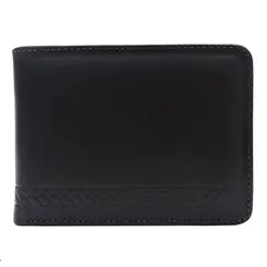 Carteira Masculina de Couro Ferracini Preto CFB-021