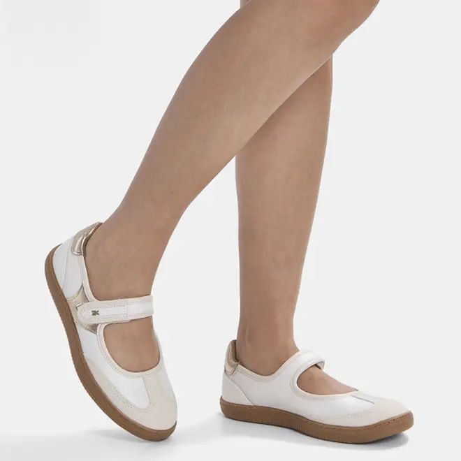 Tênis Sapatilha Feminino Via Marte Branco 129-019-06
