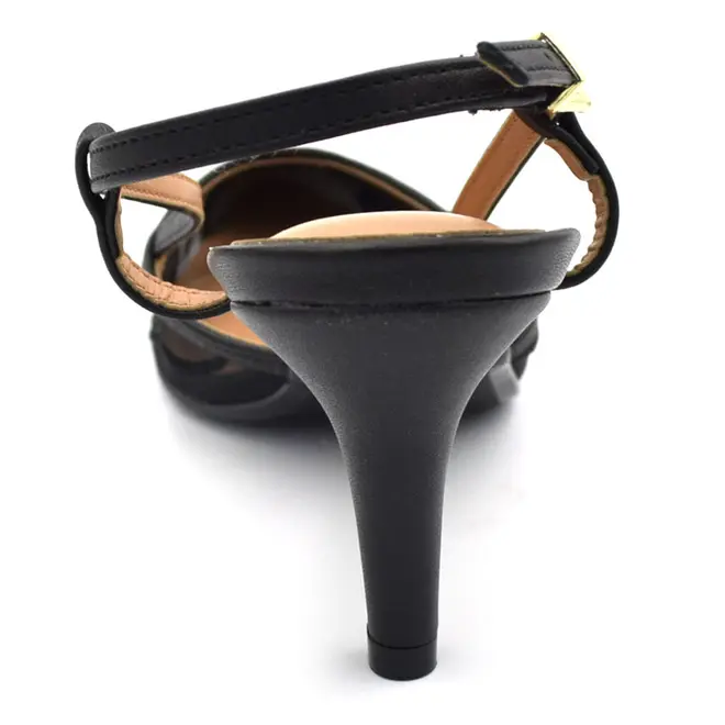 Scarpin Slingback Feminino Vizzano Preto 1185.1162.31477