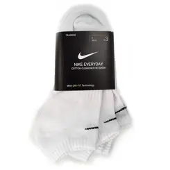 Kit de Meia Masculina Nike Cushio Branco SX7673-100