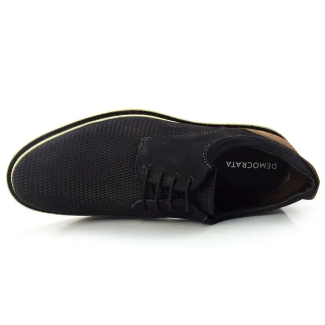 Sapato Social Masculino de Couro Bay Azul 273104