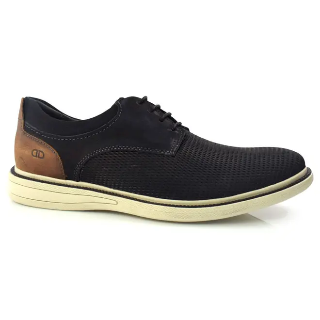 Sapato Social Masculino de Couro Bay Azul 273104