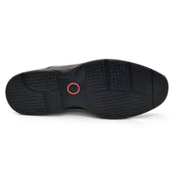 Sapato Social de Couro Democrata Air Sport Preto 448027