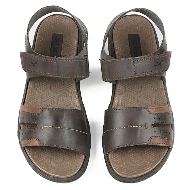 Sandália Flat Masculina Itapuã - Café Escuro