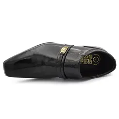 Sapato Social de Couro Masculino Jota Pe Air Phoenix Preto 74992