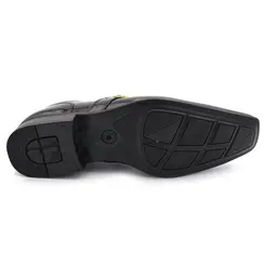 Sapato Social de Couro Masculino Jota Pe Air Phoenix Preto 74992