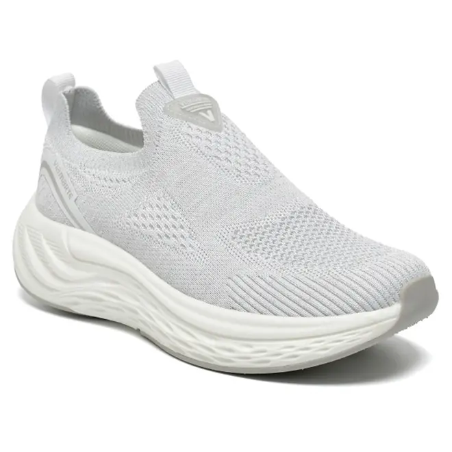 Tênis Slip On Feminino Via Marte Cinza 341-002-01