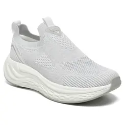 Tênis Slip On Feminino Via Marte Cinza 341-002-01