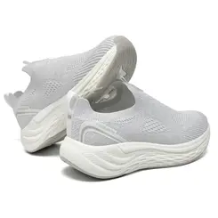 Tênis Slip On Feminino Via Marte Cinza 341-002-01