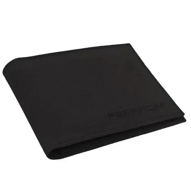 Carteira Masculina de Couro Ferracini Preto CFB-032