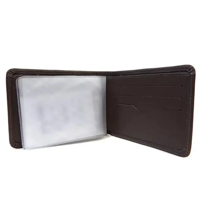 Carteira Masculina de Couro Ferracini Marrom CFB-021