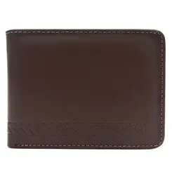 Carteira Masculina de Couro Ferracini Marrom CFB-021