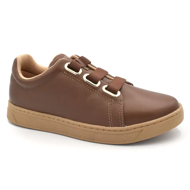 Tênis Casual Feminino Comfortflex Marrom 2565308