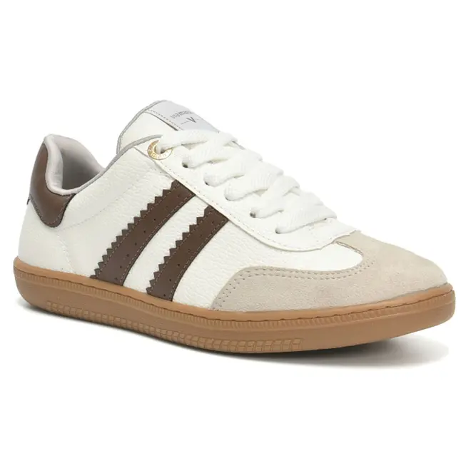 Tênis Casual Feminino Via Marte Branco 129-015-06