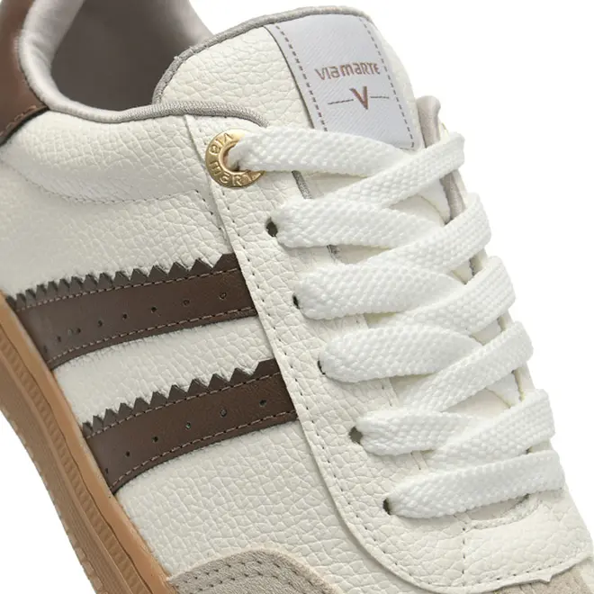 Tênis Casual Feminino Via Marte Branco 129-015-06