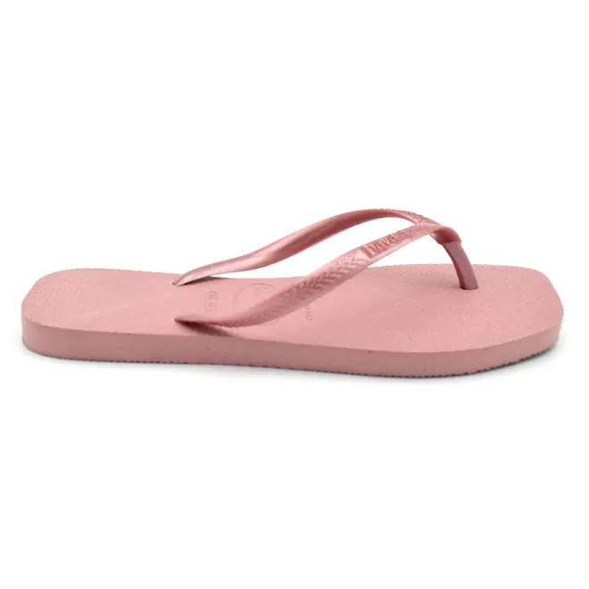 Chinelo Havainas Slim Square Rosa 4148301