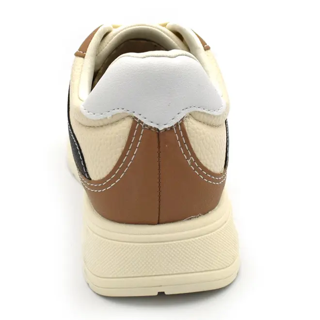 Tênis Casual Feminino Comfortflex Bege 2648304