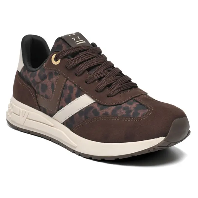 Tênis Casual Feminino Via Marte Marrom 286-009-11