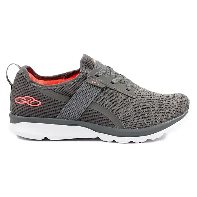 Tênis Esportivo Feminino Olympikus Easy - Chumbo