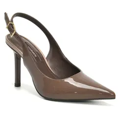 Scarpin de Salto Alto Feminina Via Marte Caramelo 044-021-01