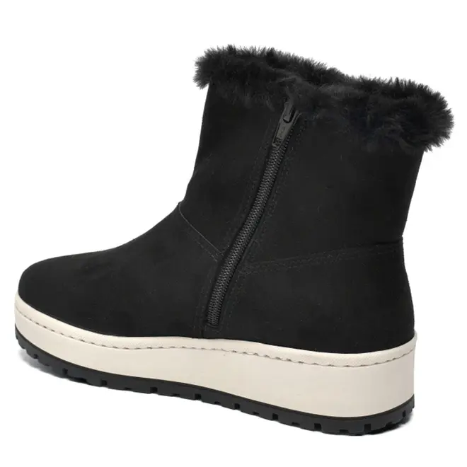 Coturno Peluciado Feminino Via Marte Preto 259-007-09