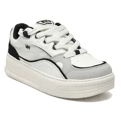 Tênis Casual Feminino Via Marte Branco 367-001-02
