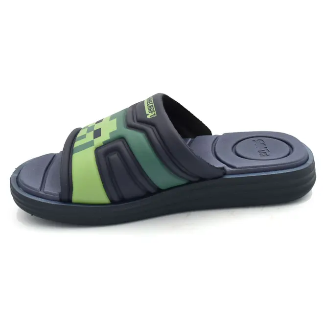 Chinelo de Menino Minecraft Soft do 26 ao 33 Azul 23556