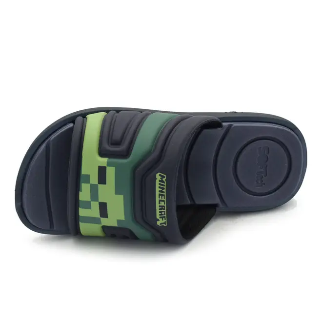 Chinelo de Menino Minecraft Soft do 26 ao 33 Azul 23556