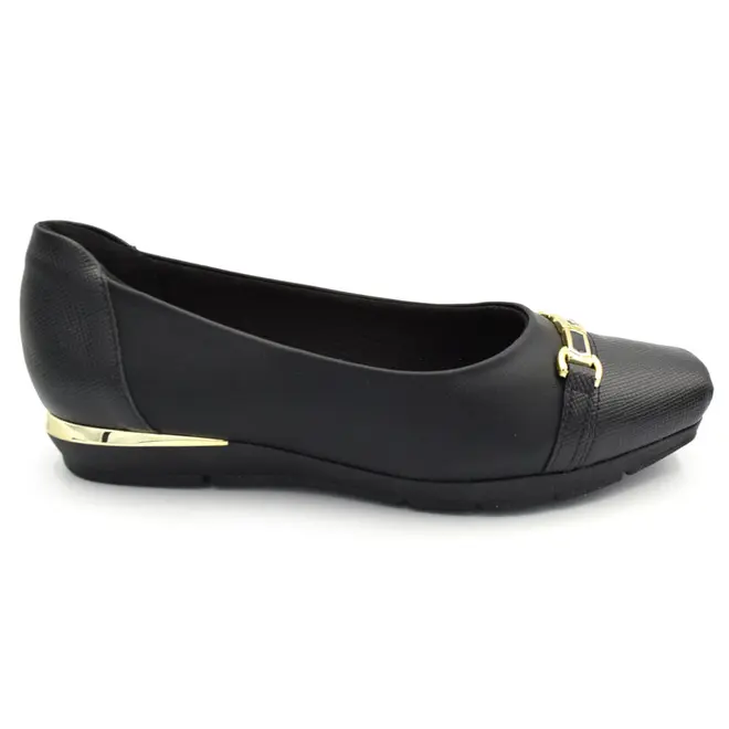 Sapatilha Feminina Piccadilly Preto 147330