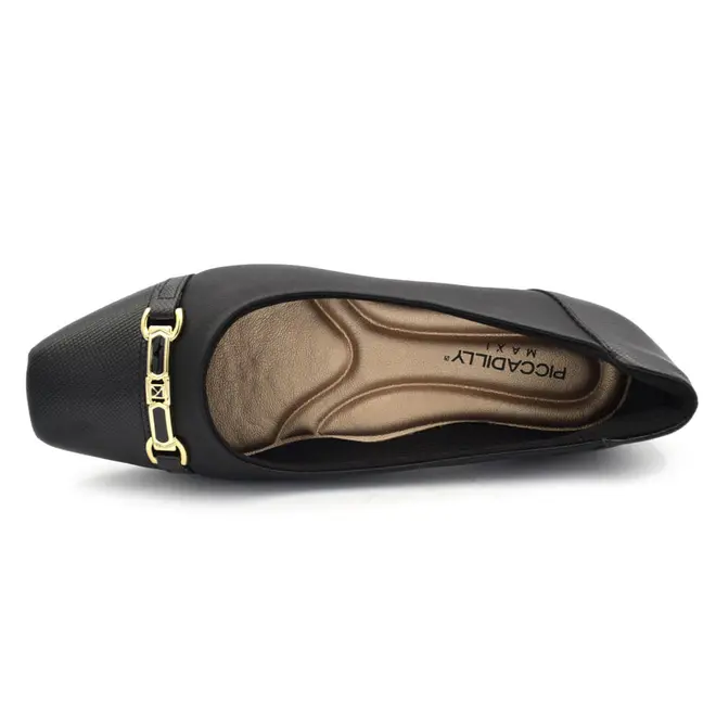 Sapatilha Feminina Piccadilly Preto 147330