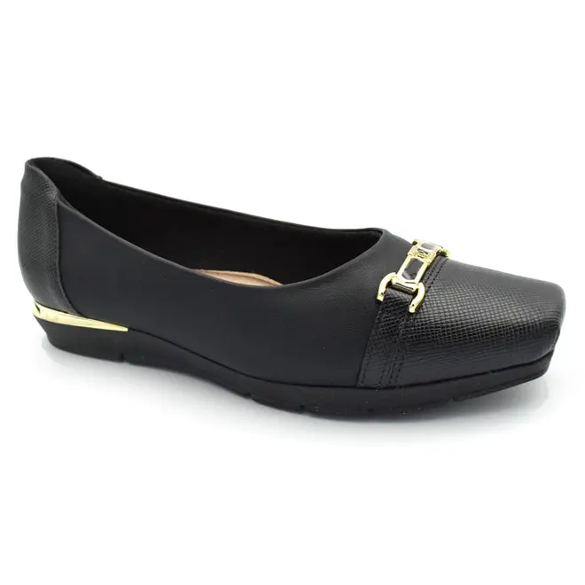 Sapatilha Feminina Piccadilly Preto 147330