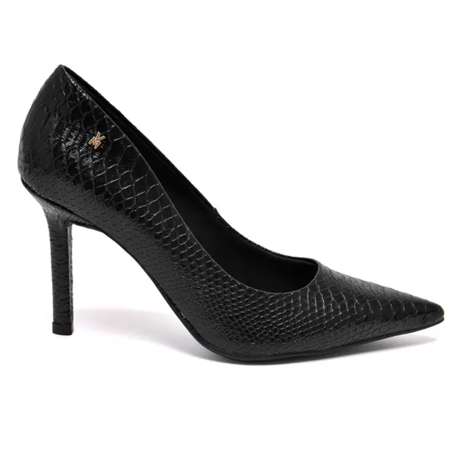 Scarpin de Salto Alto Feminino Via Marte Preto 044-017-01