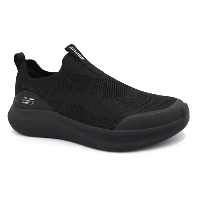 Tênis Masculino Skechers Bobs Moda Preto 118156