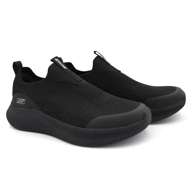 Tênis Masculino Skechers Bobs Moda Preto 118156