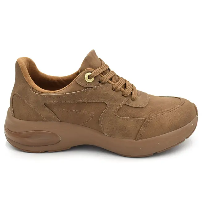 Tênis Casual Feminino Modare Marrom 7414.103.31230