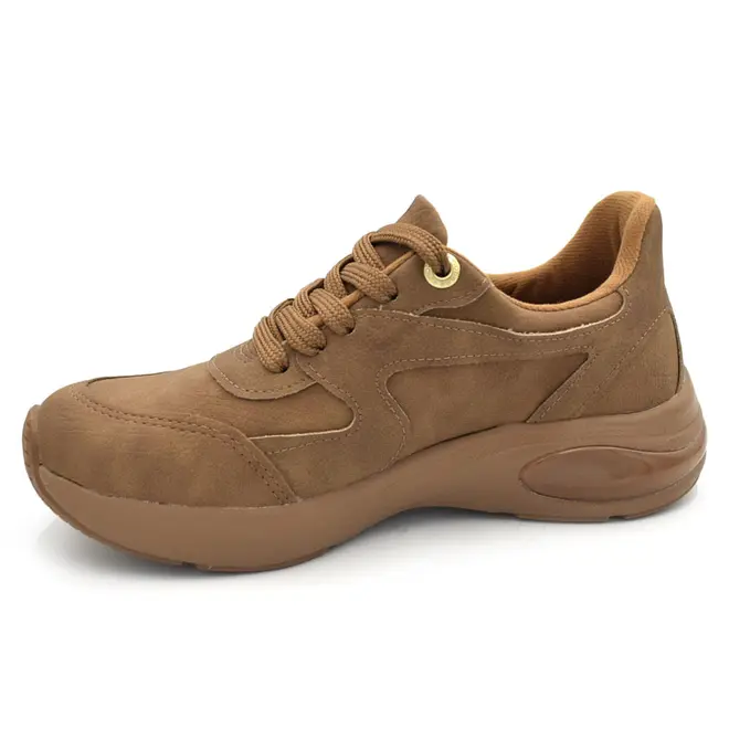 Tênis Casual Feminino Modare Marrom 7414.103.31230