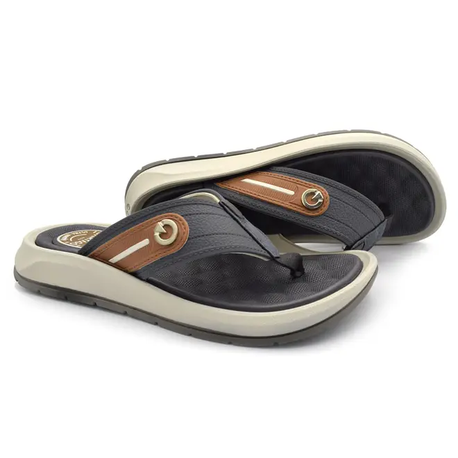 Chinelo Masculino Cartago Santorini VIII Cinza 12536