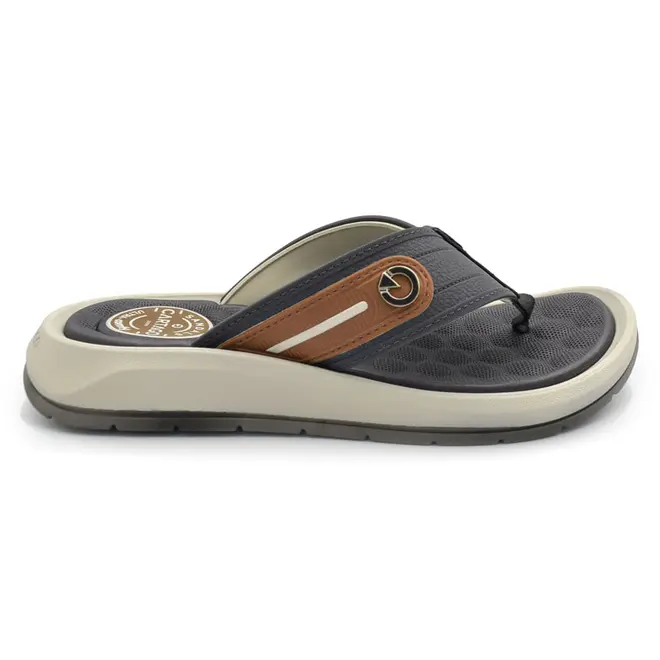Chinelo Masculino Cartago Santorini VIII Cinza 12536