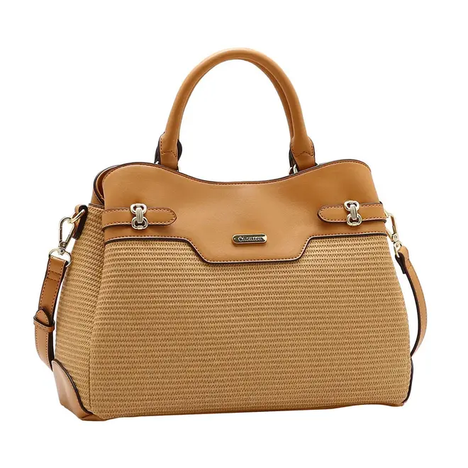 Bolsa de Mão Feminina Chenson Marrom 3485667
