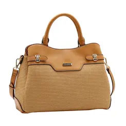 Bolsa de Mão Feminina Chenson Marrom 3485667