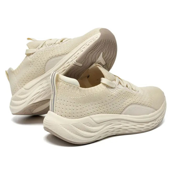 Tênis Casual Feminino Via Marte Creme 341-001-03