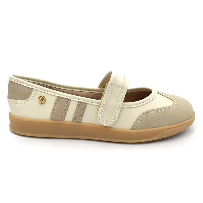 Tênis Casual Feminino Dakota Creme D0842